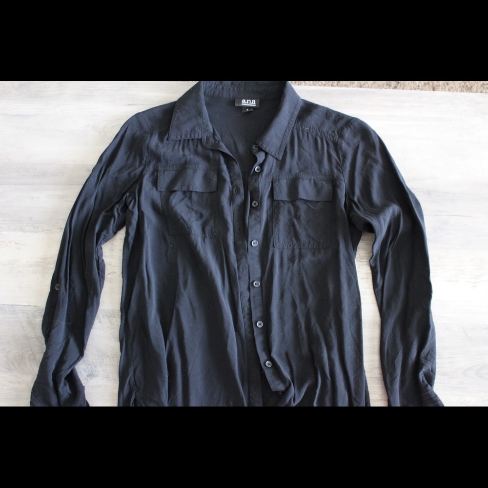 a.n.a. Button Down Shirt